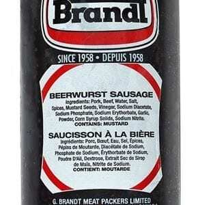 Beerwurst Sausage Half