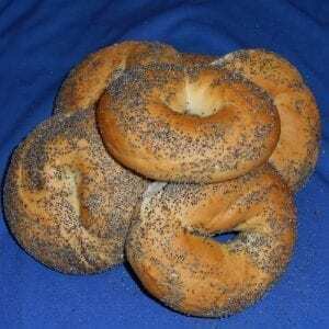 Poppy Seed Bagels 6 Pack