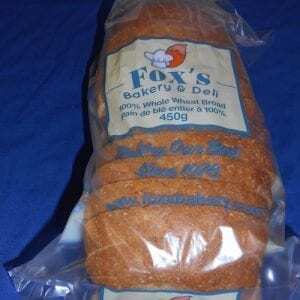 Whole Wheat Bread 450g Regular Sliced (1/2")