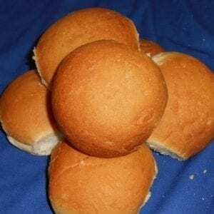 Dinner Roll Round White